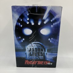 NECA Friday 13th Part VI Jason Lives Jason Voorhees SEALED Damaged Box