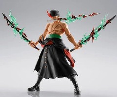 S.H.Figuarts Roronoa Zoro The King of Hell Action Figure Brand New Open To Trade