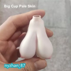 1:12 Big Bust Breast Cover Replacement Model Fit 6” Female Action Figure Body