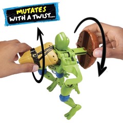 Tales of Turtles: Mutations Deluxe 5.5” Leonardo Pet to Ninja Figure by Playm…