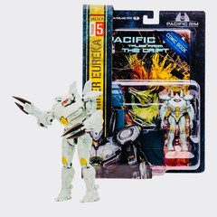 NECA Pacific Rim Striker Eureka Jaeger 4in Figure Playset w Comic NIB