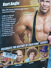 WWE Elite Collection Legends Series 26 Kurt Angle 6″ Figure New Damaged Box