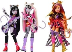 Mattel Monster High Dolls The Hissfits Band 3-Pack **SHIPS NEXT DAY**