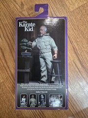 MISSING CHOPSTICK The Karate Kid – Mr. Miyagi – 8″ Clothed NECA Action Figure