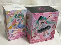Hatsune Miku AMP+ Figure Set Birthday 2025 & Rody Ver TAITO Sealed Box Damage