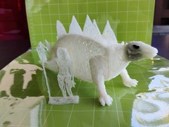 The First Gods STEGOSAURUS Lost World Creations Glow In The Dark PLA Figure