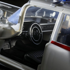 Ghostbusters Plasma Series Ecto-1 (1984), 1:18 Scale Toy Car, Toys for Ages 14+