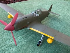 Blemished 1:18 scale Kawasaki Ki-61 “Tony” Model Kit-Disassembled and Unpainted