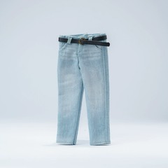 1/12 scale light blue jeans for 6″ figure SHF Nota Mezco MixMax PHICEN ❶USA❶