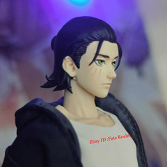 1/12 Attack on Titan Eren Jaeger Head Carving For 6″ Romankey VTOYS Figure Body