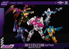 In Stock New TFC Toys Masterpiece Abominus S01-05 Combiner Set of 5 Figures