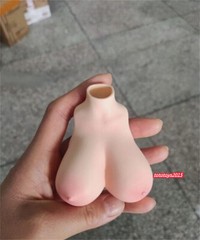 1:6 Normal Skin Big Breast Bust Kits Cover Fit 12” Female PH TBL Figure Body