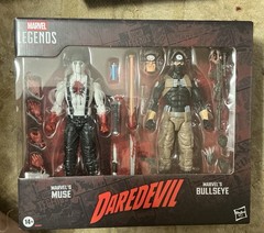 Marvel Legends Bullseye and Muse 2-Pack action figures MIP! Hasbro Exclusive!