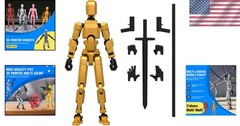 Fully Articulated Nova Titan 13 3D Action Figure – Exquisite Design & Durability
