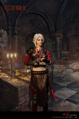 1/6 Ciri witcher Female 12″ Figure Lady of Space and Time J-002 toys Hot ❶USA❶