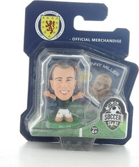SoccerStarz Scotland National Team Kenny Miller Home Kit