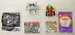 Mix of 25 McDonald’s Happy Meal Takara TRANSFORMERS COMMANDRONS Toy Figures