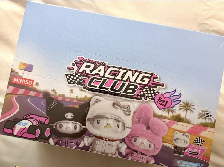 Miniso Racing Club Hello Kitty and Friends