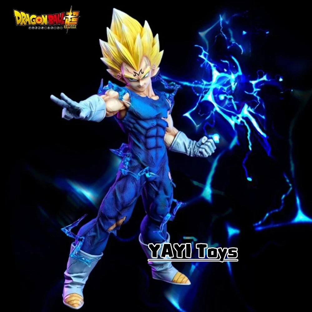 26.5cm Dragon Ball Z Majin Vegeta Anime Action Figure Collectible Statue Model