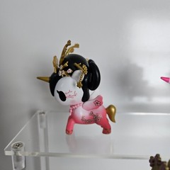 Lot Of 5 Tokidoki Unicornos Figures Thai Princess, Tiger, Cherry Blossom, Bunny