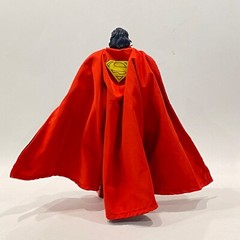 SU-MF-C-SUP2: 1/12 Two Tone Red Wired Cape with logo for 6″~7″ DC Superman