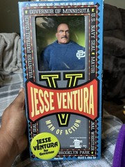 Formative Intl. Jesse Ventura 12 in Action Figure Fully Articulated