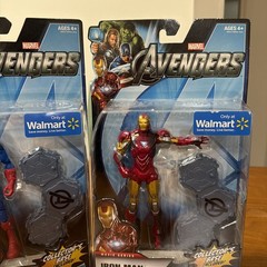 Marvel The Avengers IRONMAN CAPTAIN AMERICA THOR Action Figure 2011 Hasbro NEW
