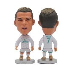 CR7 Cristiano Ronaldo Football Figure, 2.5in Resin Soccer Doll, Sports Gift Toy