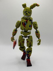FNAF SpringTrap Action Figure, Action Collectible, Poseable Model Five Nights At