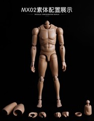1/6th Standard Shoulder Male Body MX02-A Suntan Skin Strong Muscle Action Figure