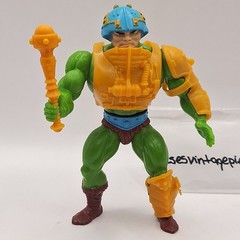 Vtg MAN-AT-ARMS Motu Masters Of The Universe He-Man Action Figure Complete H-22
