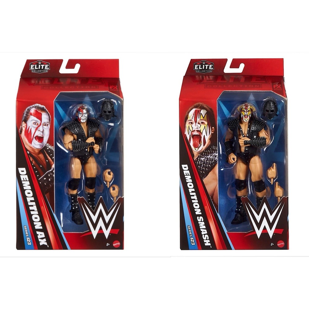 Demolition Ax + Smash WWE Mattel Elite Series #123 Wrestling Action Figures