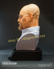 Supacraft Walter White Breaking Bad 1/1 LIFE SIZE Resin BUST Statue Collection