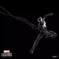 HASBRO MARVEL LEGENDS SERIES GAMERVERSE SPIDER-MAN 2 PETER PARKER BLACK SUIT