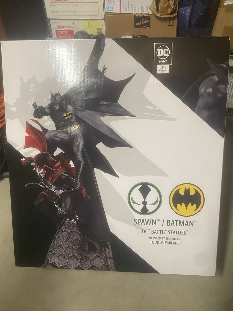 Spawn Vs Batman Statue 2024 Mcfarlane Toys