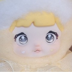 NOMMI BABY SWEETHEART BUNNY CHARM- Confirmed Pudding Cream! 💛🐇💛