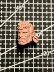 1/12 1/4 1/6 1/18 Unpainted Bro. Brock Samson Head Carved Model Toys