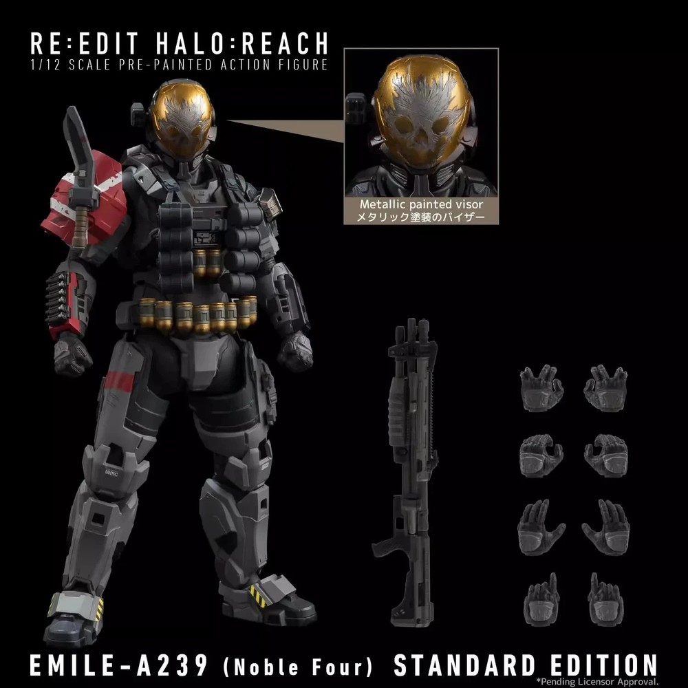 1000toys 1/12 Emile A239 Noble Four Zhiyuan Star 6in Action Figure Set