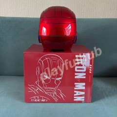 Autoking Iron Man Mask Mk5 1:1 Helmet Wearable Voice Touch Cosplay Props Jarvis