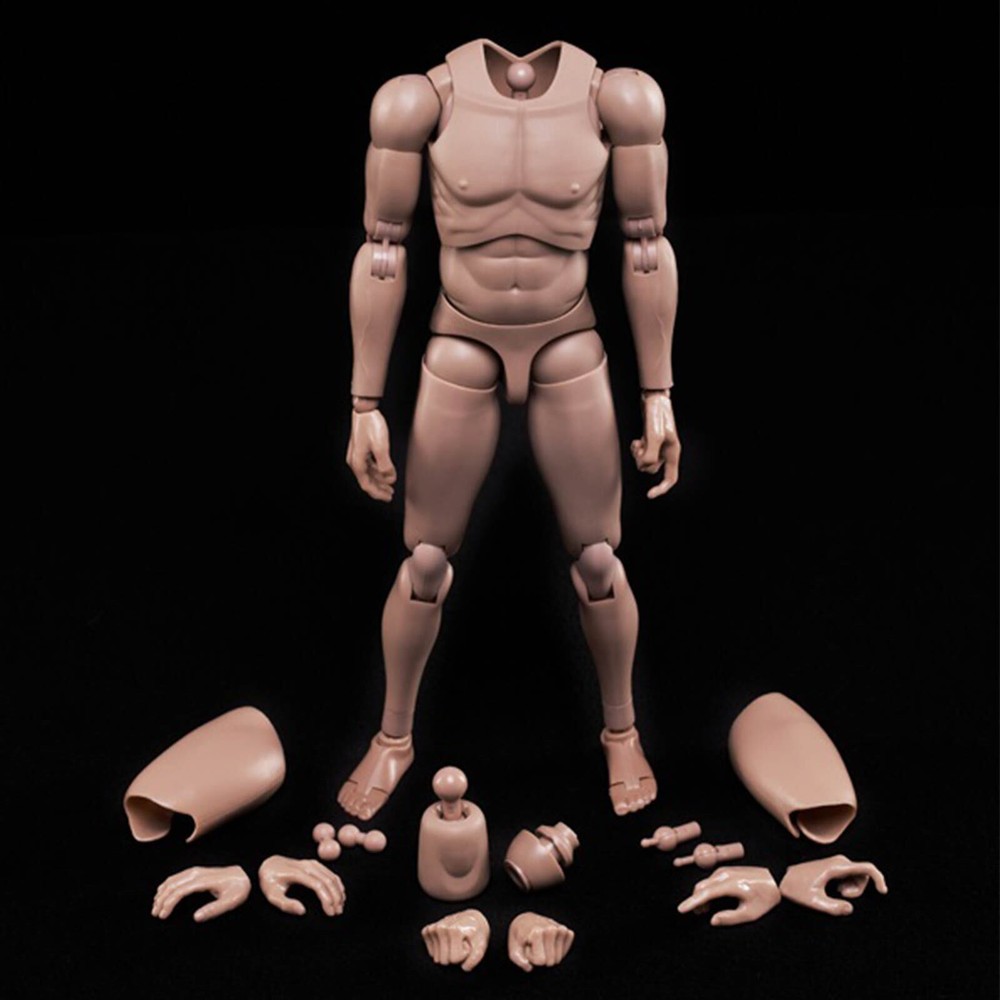 1:6 MX02-A 12inch Europe Skin Flexible Male Action Figure Body Fit Head Sculpt