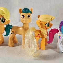 My Little Pony Figures Mixed Lot of 8 ABS Plastic Toy Ponies 3 Inch Fast Ship
