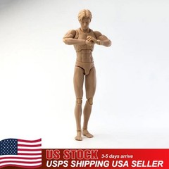 Mirrfig 1/12 MF001 Male Action Figure Body 6inch Yellow Skin Super Jointed Model