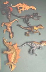 Jurassic Park Dinosaurs (7) 10”-13” Indoraptor, Scorpio Rex, Etc (See Desc)