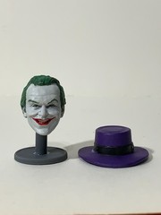 McFarlane DC Multiverse 1989 Batman Joker J Nicholson Custom Action Figure Head