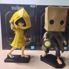 Little Nightmares Six Mono Figure PVC Statue Game Character Collectible Toy