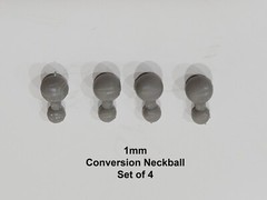 GI Joe Classified Custom 3d Print 1mm Balljoint for Recondo Neck See Description