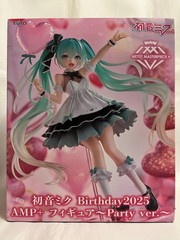 Hatsune Miku AMP+ Figure Set Birthday 2025 & Rody Ver TAITO Sealed Box Damage