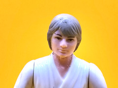 Custom STAR WARS Vintage Action Figure Luke Farmboy Repaint Head Fix 70s Retro