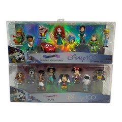 Disney 100 Years Collector 17 Piece Of Characters-2X Bundle Set Limited Edition