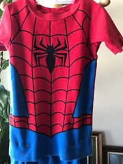 Super Hero Custume Spiderman 4T Red/Blue for Boys